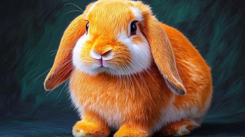 Charming Rabbit Portrait