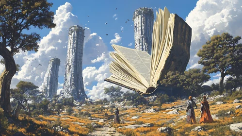 Fantastic Bookscape Art