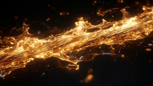 Fiery Dance - A Tale of Flames and Smoke