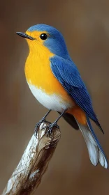 Vibrant Bird in Natural Habitat