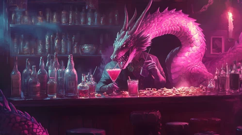 Dragon at the Bar