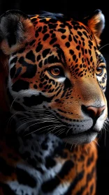 Detailed Leopard Portrait