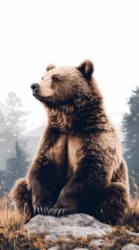 Forest-Dwelling Brown Bear