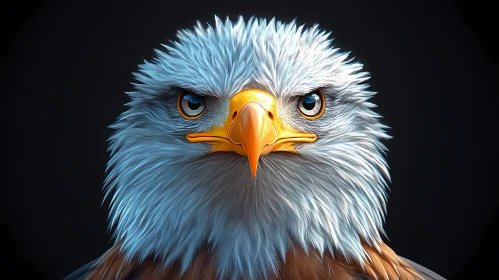 Eagle's Intense Gaze