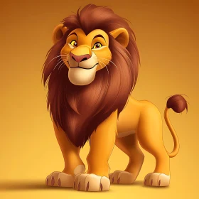 Friendly Lion Image