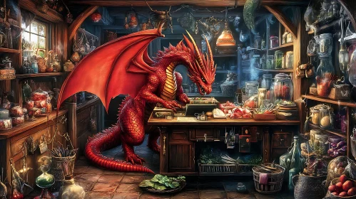 Red Dragon at Work