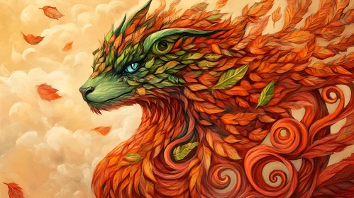 Dragon of Autumn Leaves