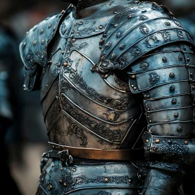 Detailed View of Medieval Knight Armor