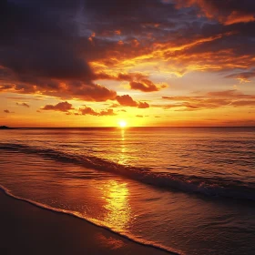 Golden Hour at the Beach