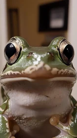 Detailed Frog Close-Up