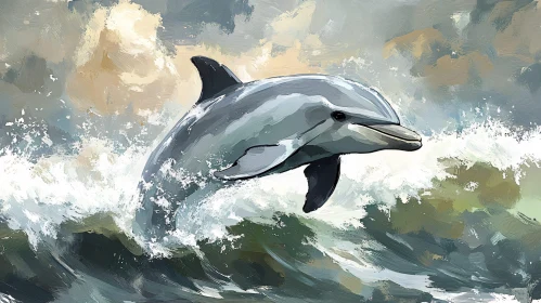 Oceanic Dolphin Art