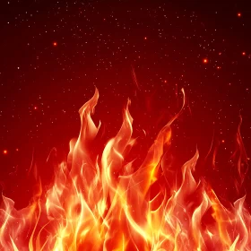 Intense Flames and Embers