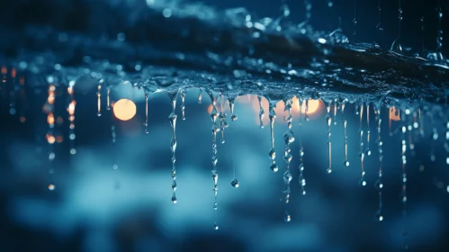 Raindrops Against the Blue Sky - A Nightscapes Perspective