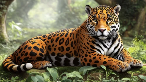 Jaguar in Wilderness