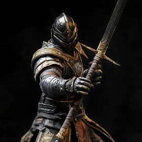 Armored Warrior with Sword