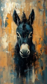 Colorful Donkey Art