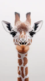 Wildlife Giraffe Portrait