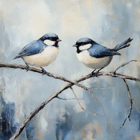 Birds on a Branch Artwork