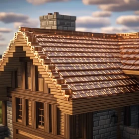 Minecraft Inspired Home Architecture