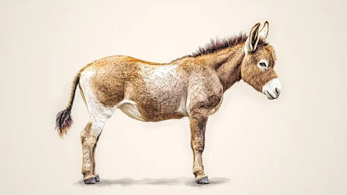 Artistic Donkey Image