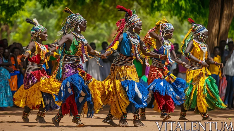 AI ART Colorful Cultural Dance Performance