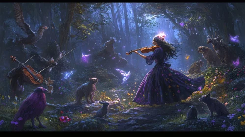 Mystical Forest Serenade