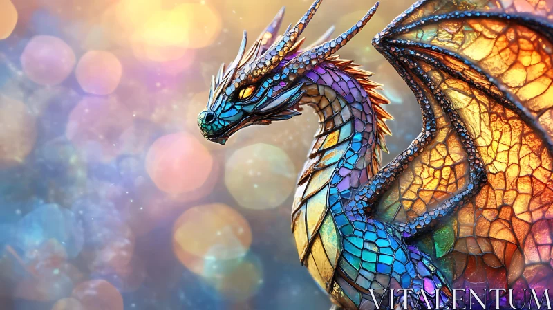 Fantasy Dragon Art AI Image