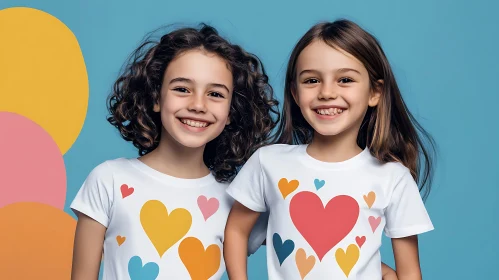 Girls with Hearts T-Shirts