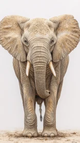 Elephant Art with Rich Details