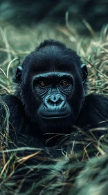 Wildlife Close-Up of Gorilla