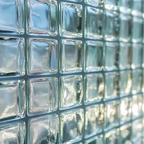 Translucent Glass Blocks Wall