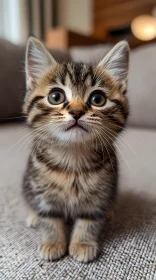 Cute Kitten Portrait