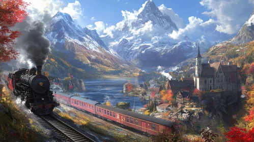 Mountain Train Journey