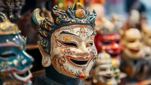 Handcrafted Decorative Masks