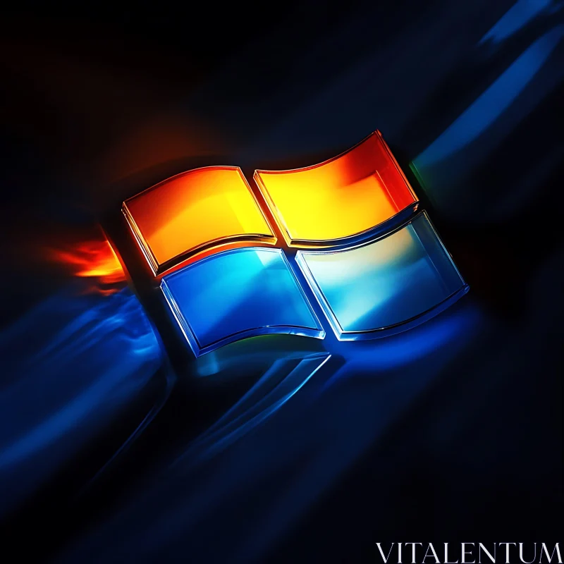 Windows Logo Art AI Image