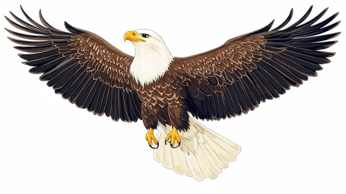 Bald Eagle Soaring