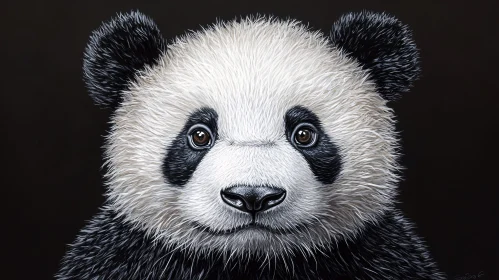 Panda Face in Detail