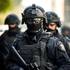 Tactical Police Force Prepared