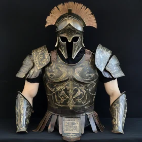 Warrior Armor with Intricate Designs