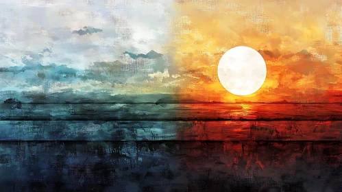 Sunset over the Water