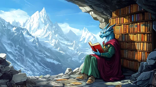 Scholarly Dragon Reads by Mountain View