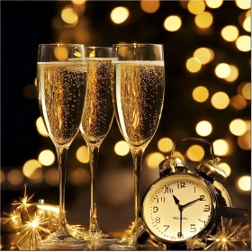 New Year's Eve Champagne Celebration