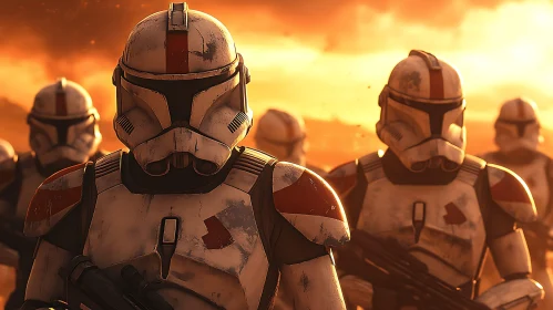 Squadron of Clone Troopers