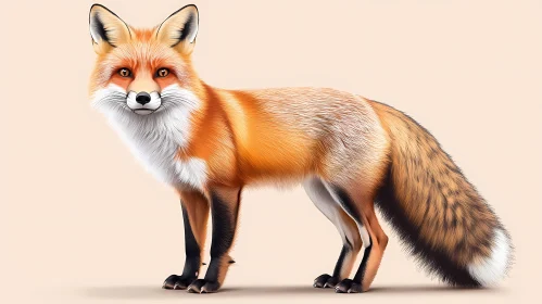 Graceful Fox Art