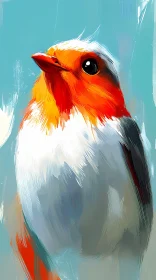 Colorful Bird Art