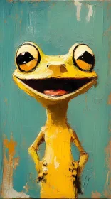 Joyful Gecko Artwork