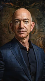 Jeff Bezos Business Portrait