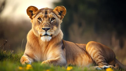 Resting Lioness