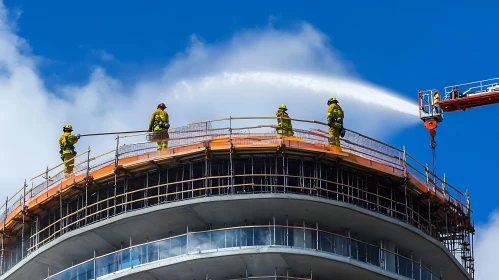 Firefighting Safety Measures at Construction Site