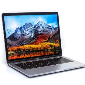 Laptop with High-Definition Autumn Landscape